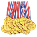 30-Pack Gold Kids Winner Medals – Party Favors & Sports Awards