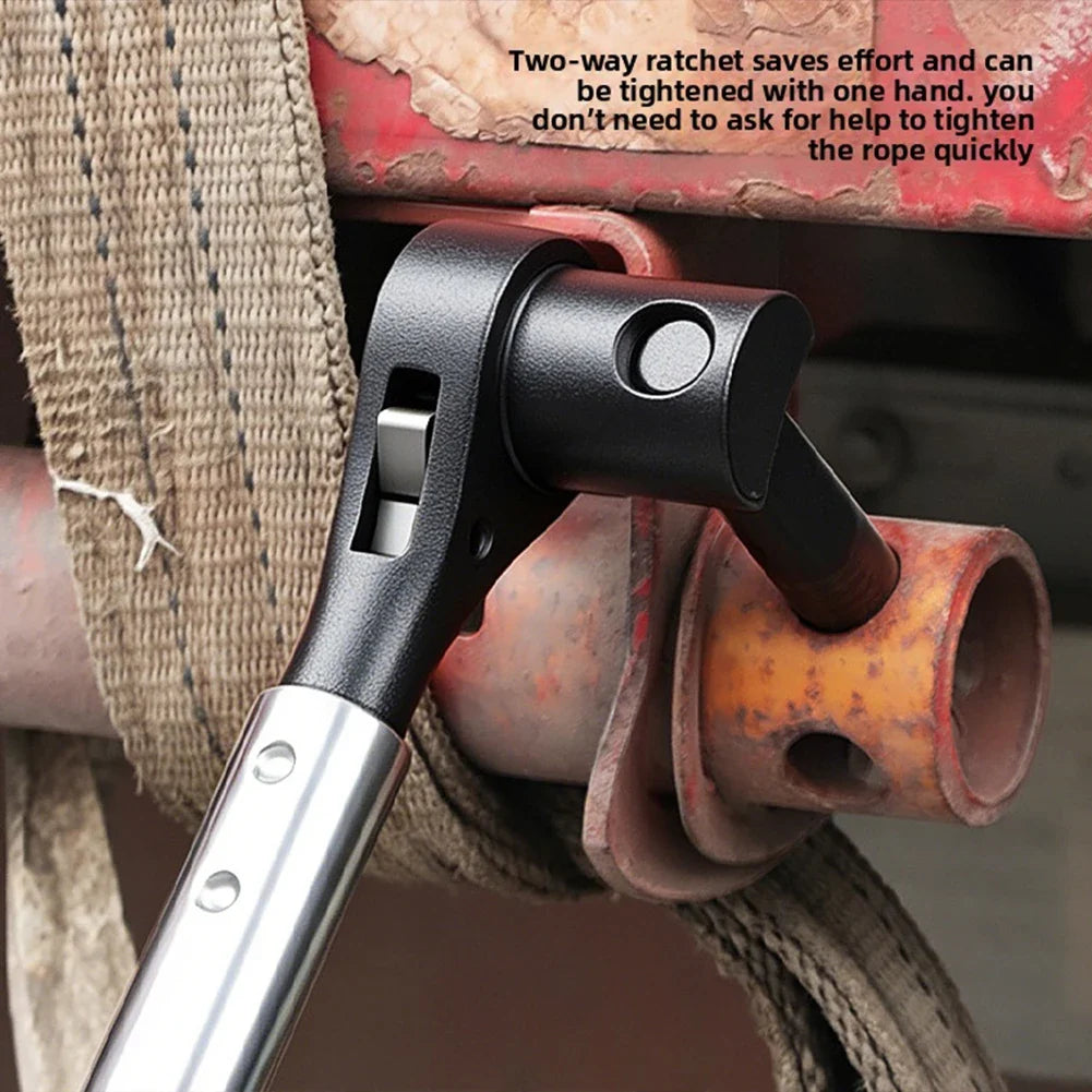 Load-Binder Ratchet Wrench | Truck Cargo Tensioner Tool