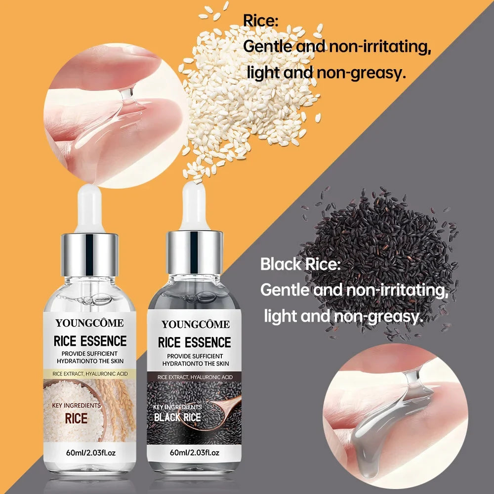 Rice Ampoule Duo Gentle Exfoliating Deep Hydrating Serum Radiant Skin
