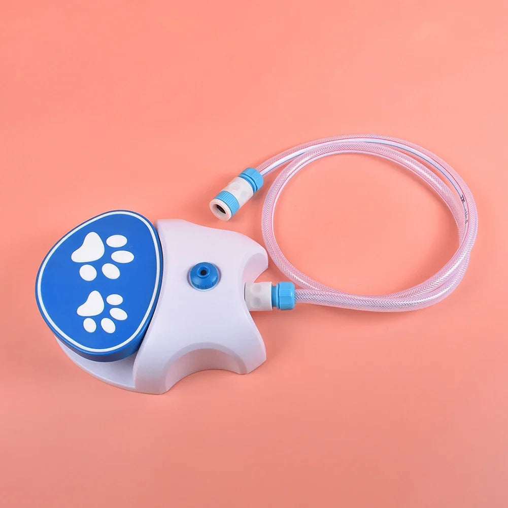 Step-On Dog Water Sprinkler | Paw-Activated Outdoor Pet Fountain