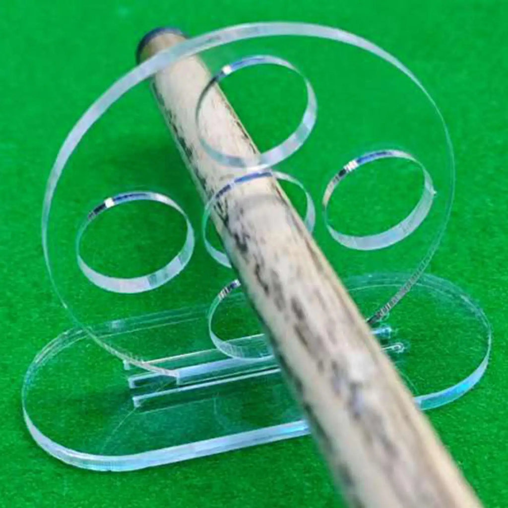 Billiards Rod Training Aids Pool Table Stick Practice 5 Holes Stable