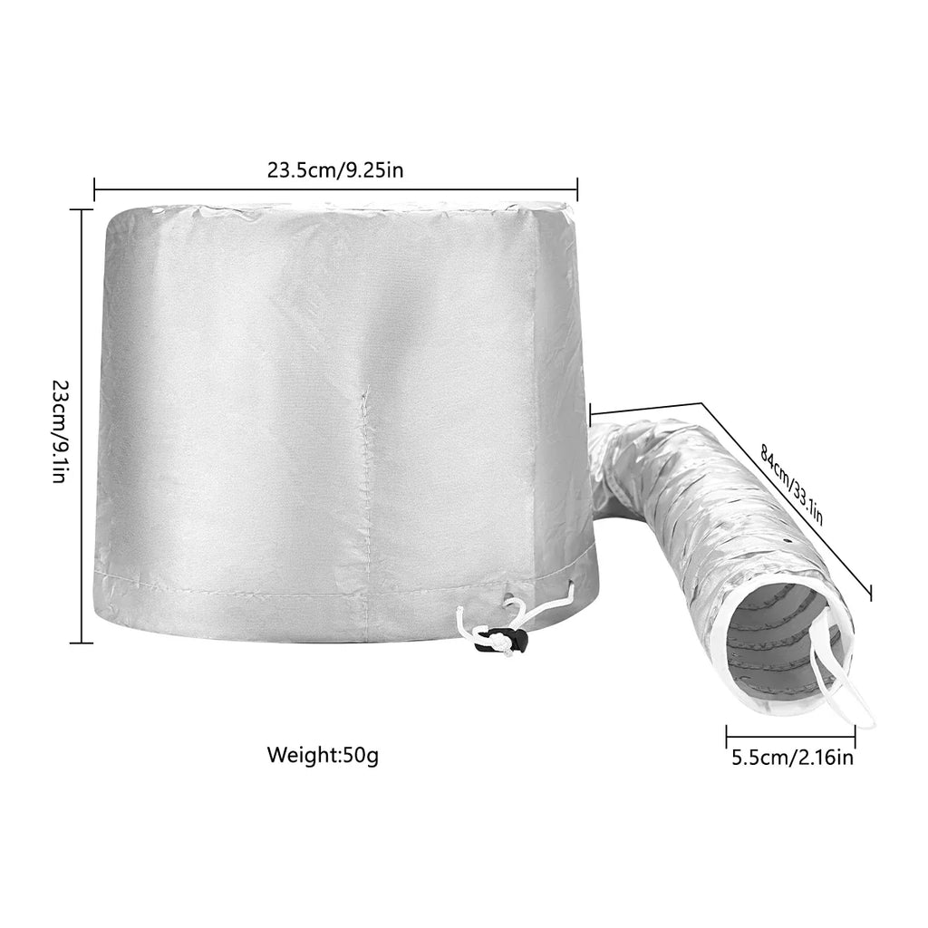 Hair Dryer Bonnet Cap – Quick Drying & Styling All Hair Types