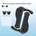 Ergonomic MTB Bike Bar Ends – Aluminum Alloy Cow Horn Grips