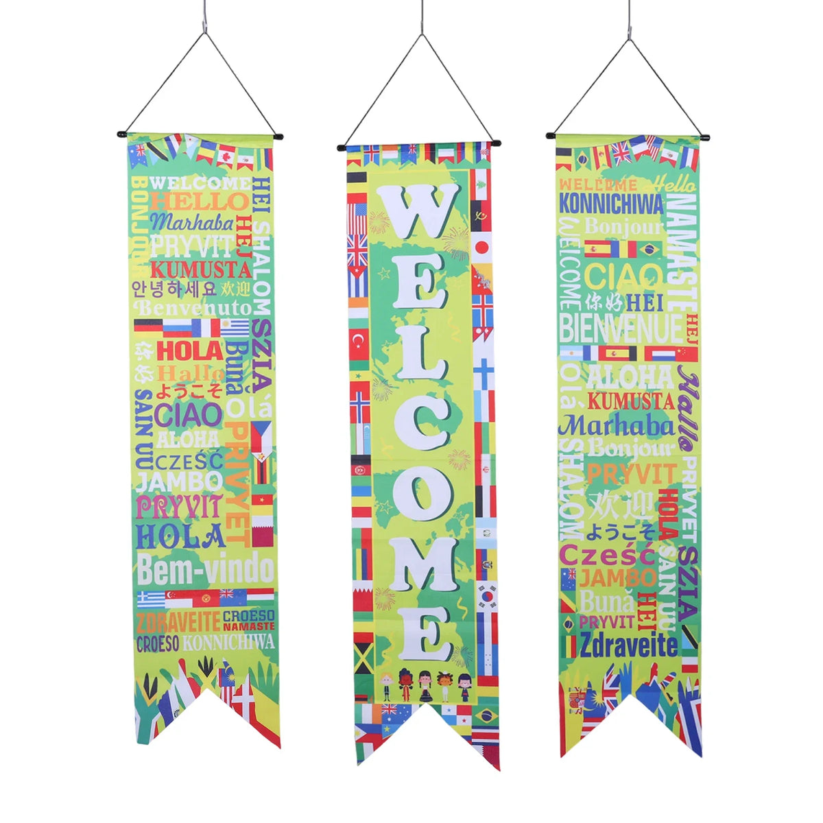 Soccer 2026 Hanging Porch Banner Sign Banners Party Supplies Home