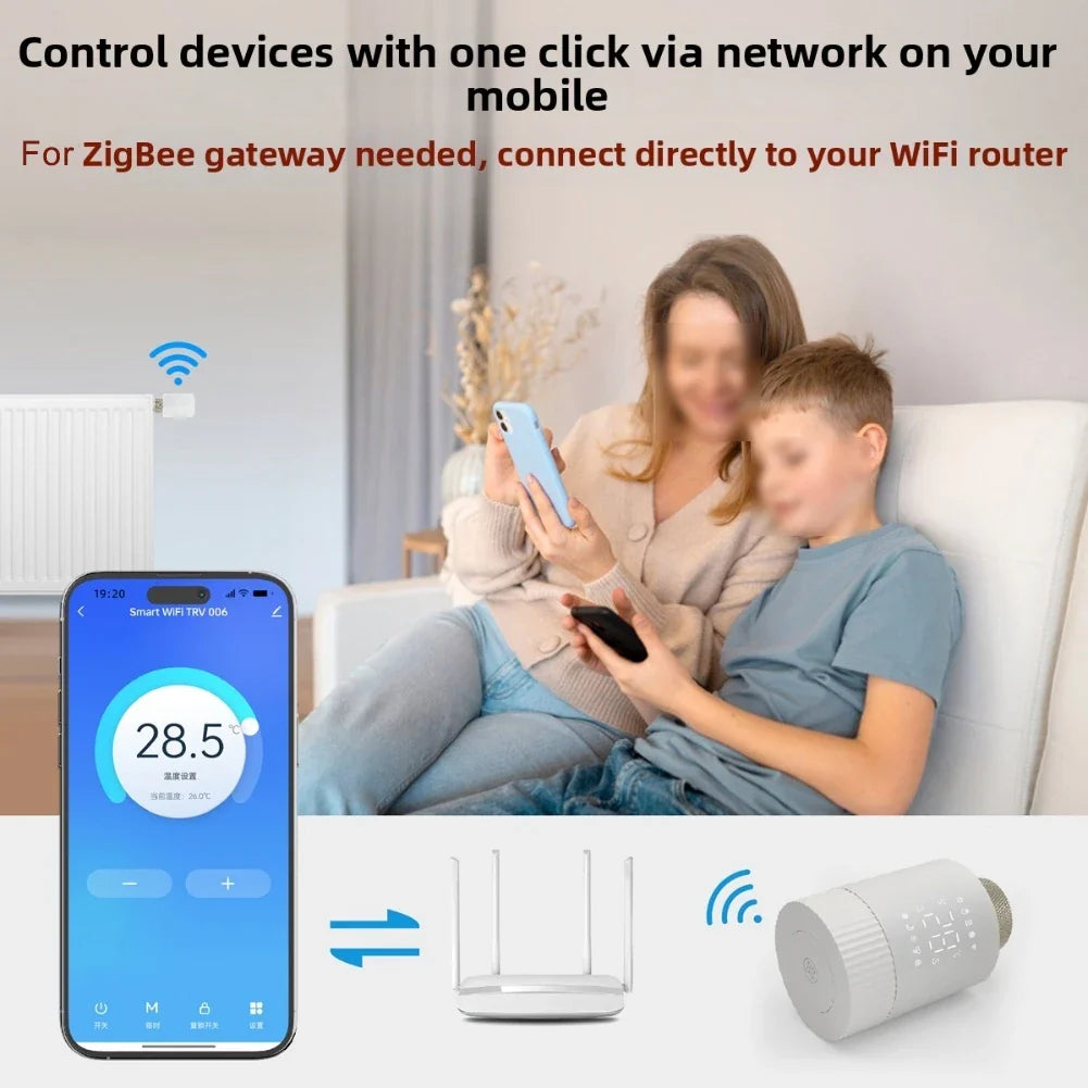 Smart Thermostat Voice Control WiFi M30x1.5mm | Programmable