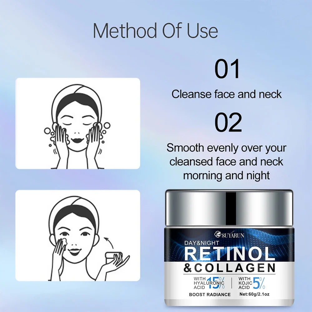 Hyaluronic Acid & Kojic Acid Moisturizer | Retinol & Glycerin