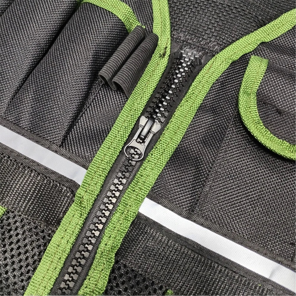 Multifunctional Tool Vest – Multi-Pocket Work Vest for Trades