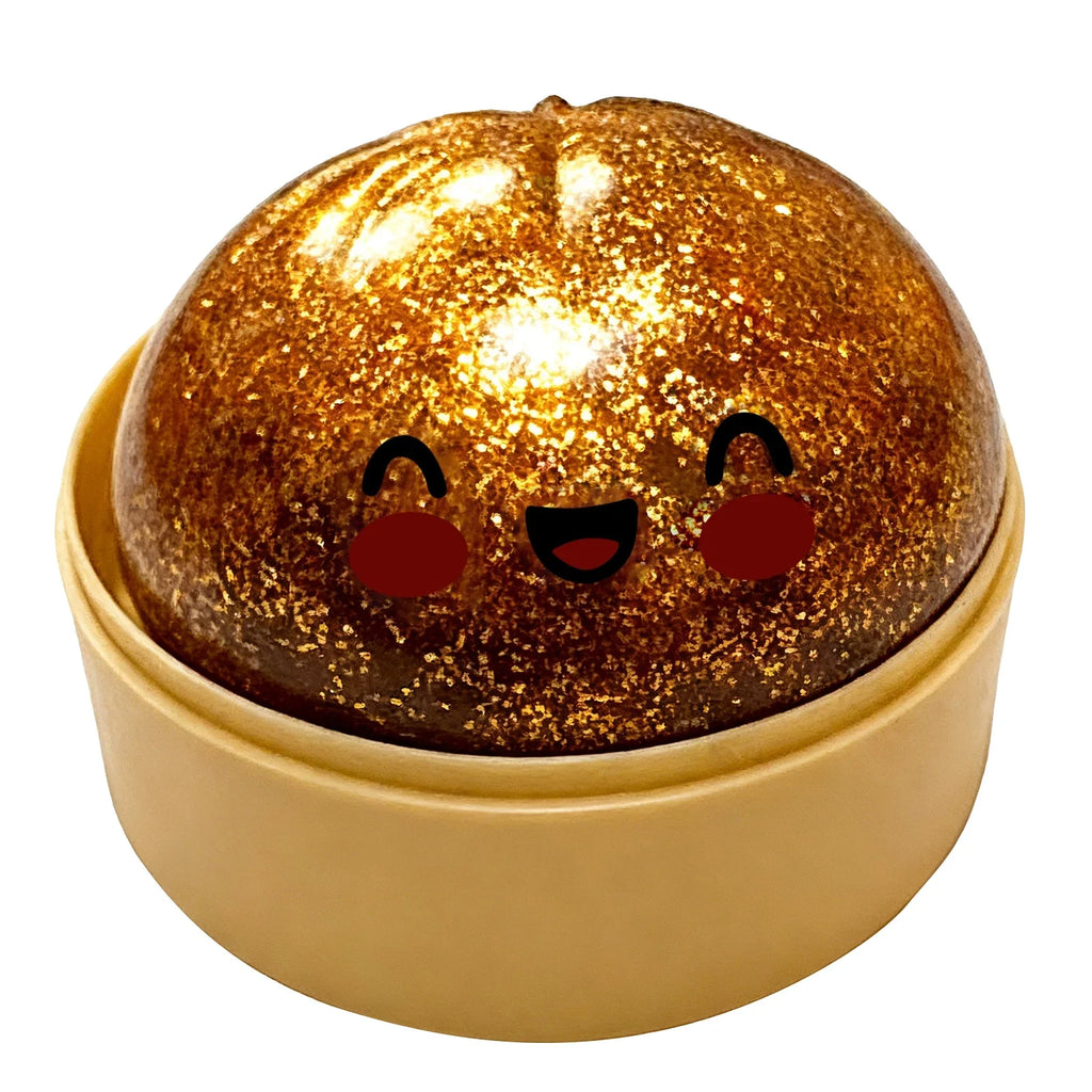 Colorful Crystal Squishy Bun Toy – Slow Rising Kawaii Gift