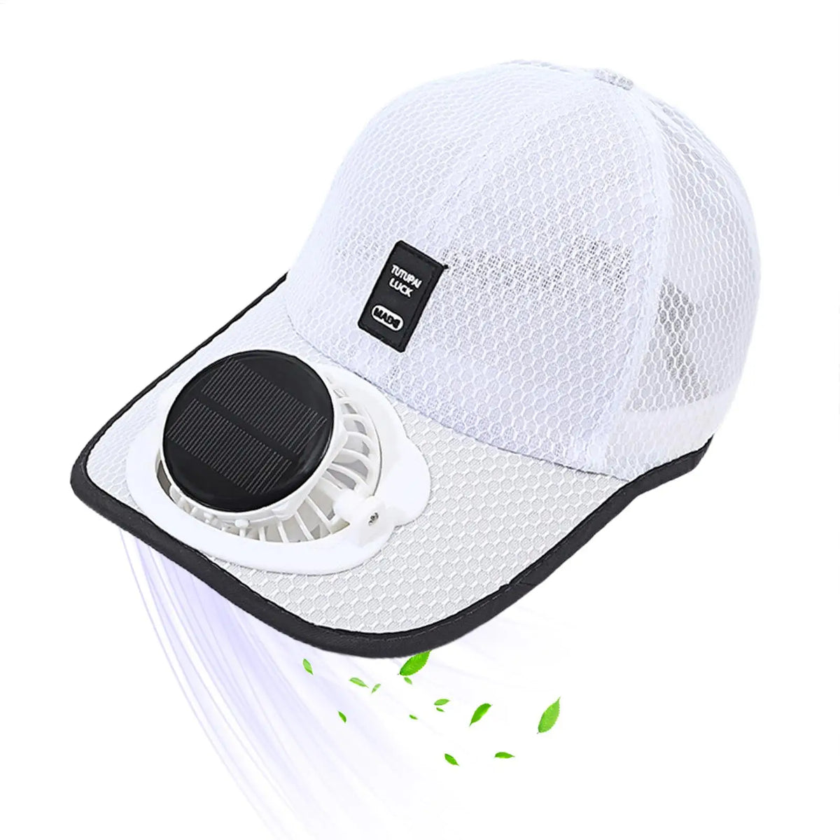 Summer Fan Sunhat Women Men Baseball Hat Strong Wind Cooling Sun