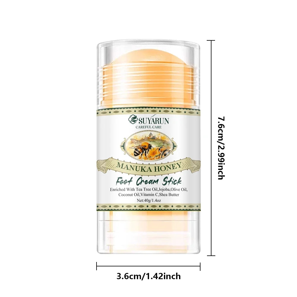 SUYARUN Honey Face & Foot Cream Stick for Dry Rough Skin