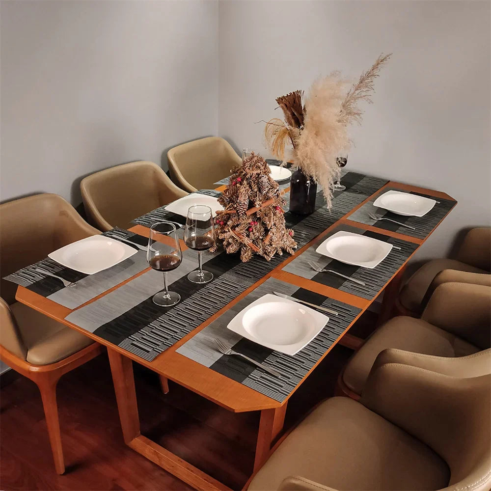 12 Placemats Table Place Mats Coasters Premium Heat Resistant