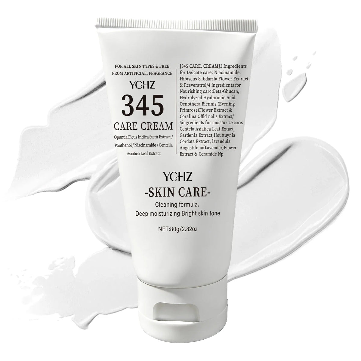 YCHZ 345 Night Face Cream – Hydrating & Brightening 80g
