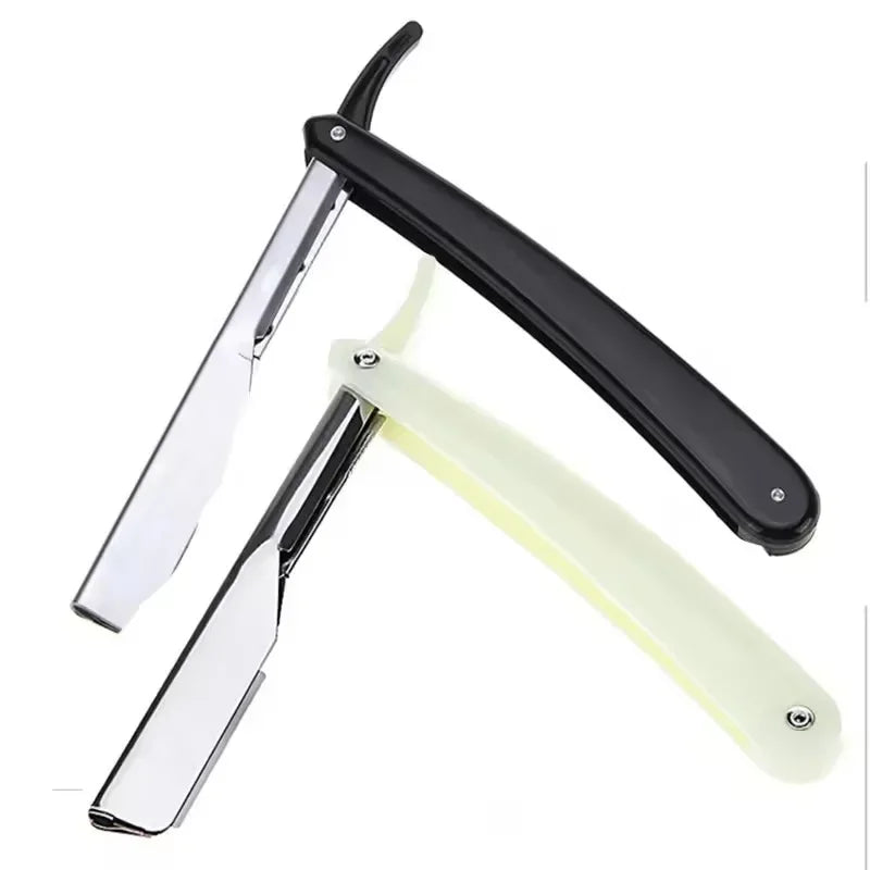 Professional Straight Edge Barber Razor | Stainless Steel Shaver