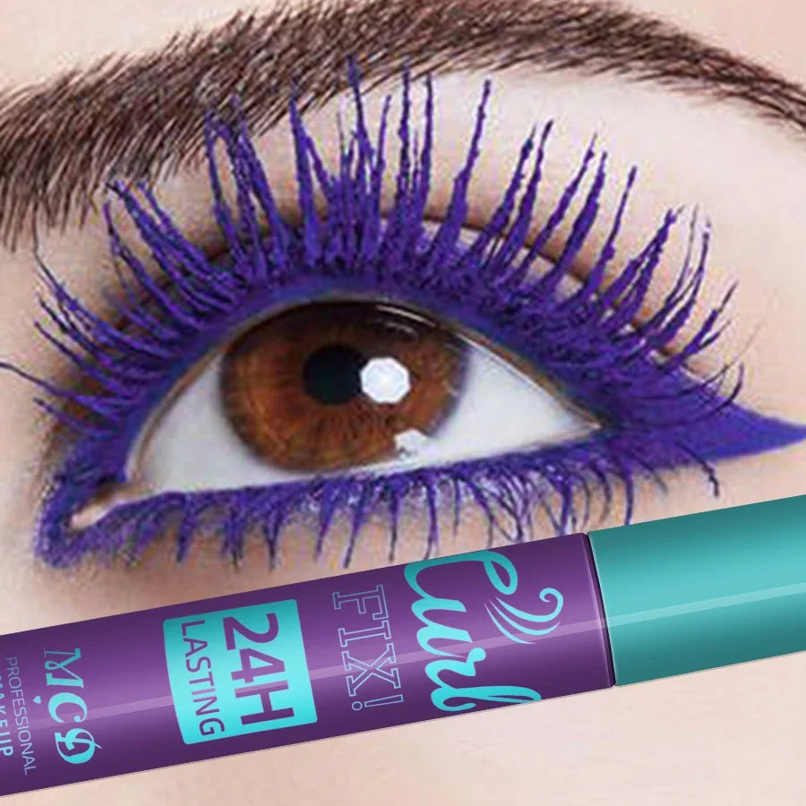 MCD Colorful Waterproof Mascara – Curling & Lengthening Lashes