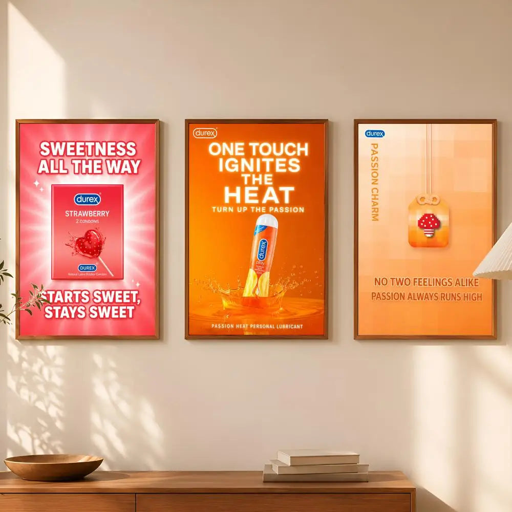 Self-Stick HD PVC Wall Art Poster – Waterproof Home Decor