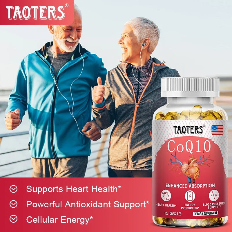 CoQ10 400mg Capsules – Antioxidant & Heart Energy Support