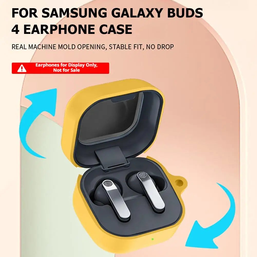 Samsung Galaxy Buds4 4 Earbuds Silicone Case Shock-resistant Charging