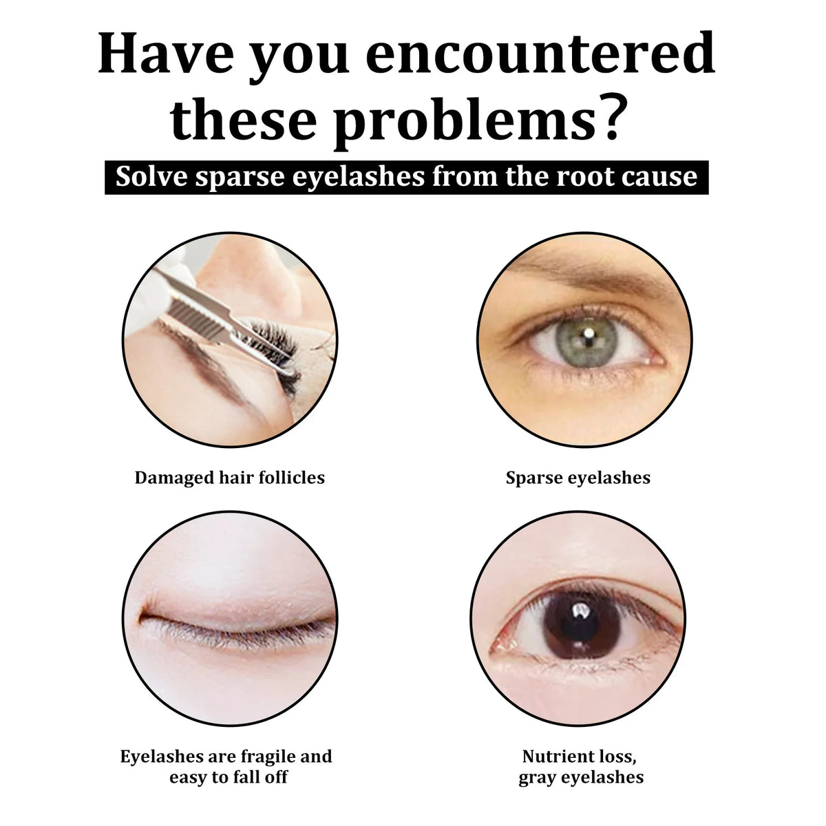 Jaysuing Eyelash & Eyebrow Growth Serum – Thicken & Lengthen