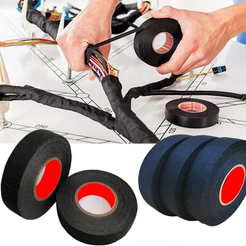 PET Wiring Harness Tape Heat-Resistant Flame Retardant 9–25mm