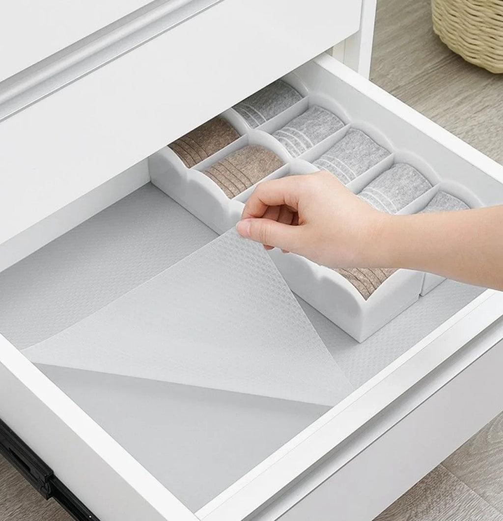 Non-Slip Waterproof EVA Drawer & Shelf Liner – Non-Adhesive
