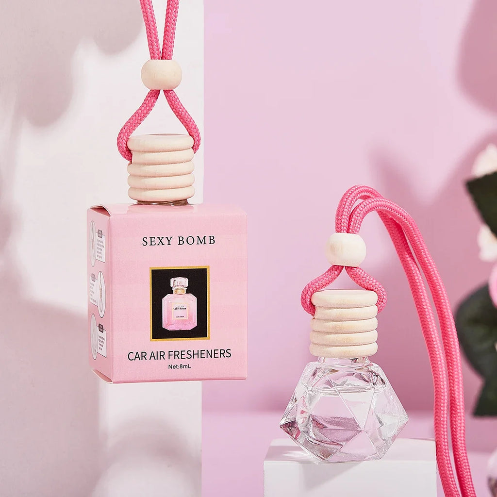 4-Pack Pink Car Air Freshener Pendant – FORMBO Fresh Scent