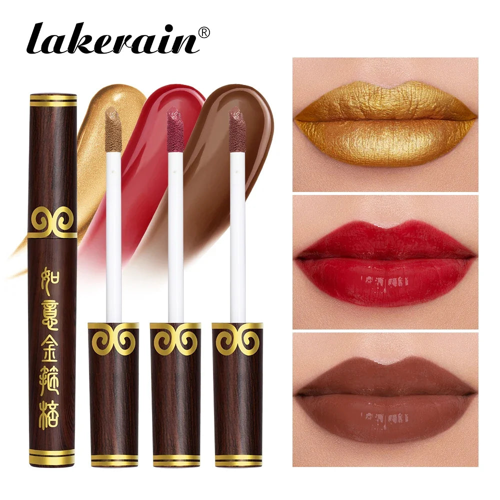 Lakerain Matte Velvet Lip Gloss – Waterproof & Long-Lasting