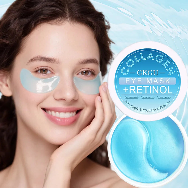 60-Piece Collagen Eye Patches – Moisturizing & Firming Eye Mask
