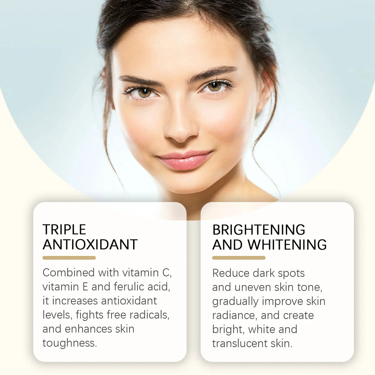 Vitamin C & E Brightening Facial Serum – Firming & Pore Care
