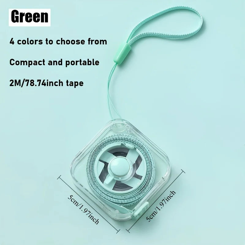 2 Meters 6 Feet Mini Soft Tape Measure Portable Used Tailoring Body