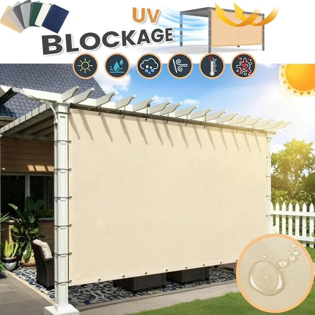Rectangular Sun Shade Sail – 95% UV & Waterproof Outdoor Cover
