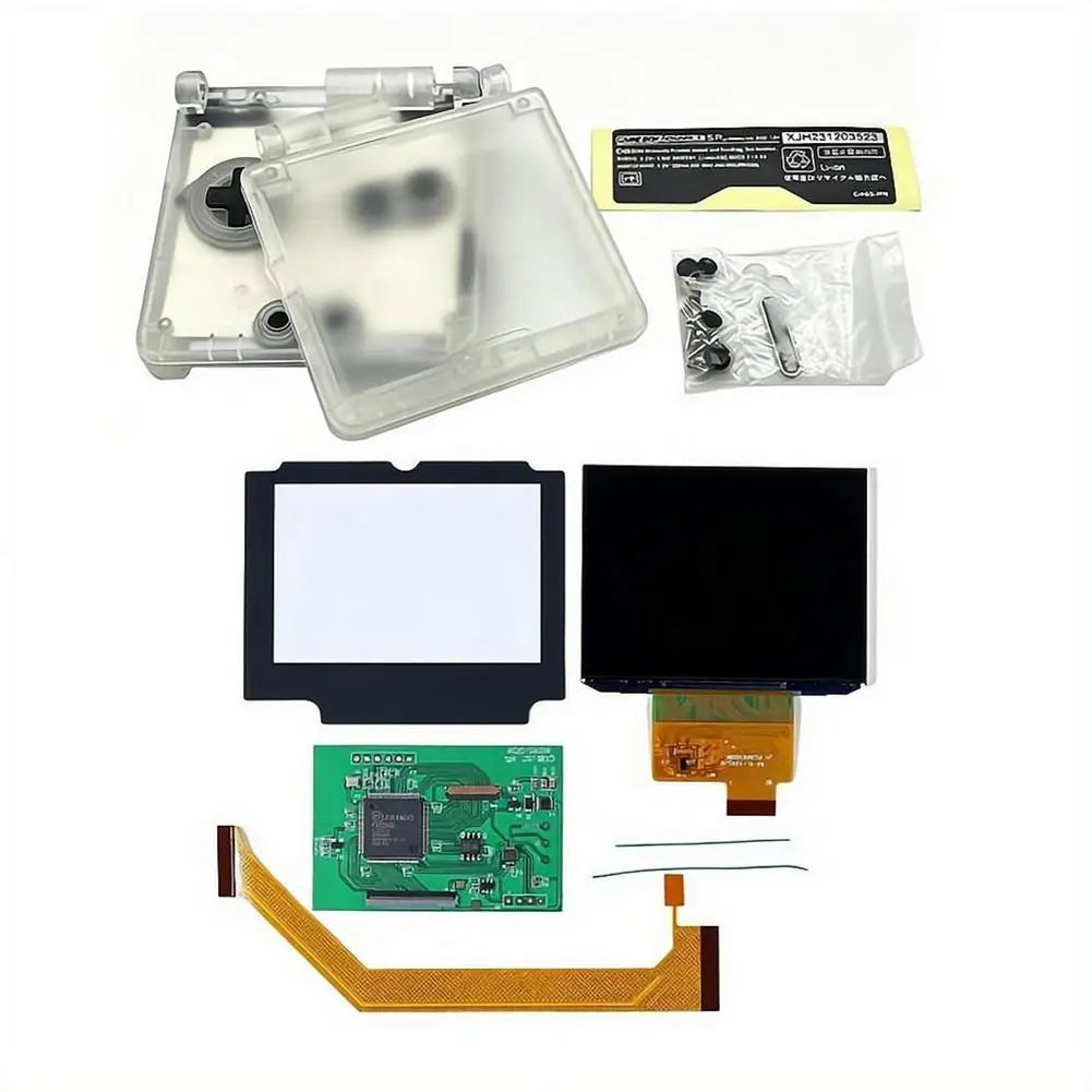 IPS V4 LCD Screen Kit for GBA SP – High Brightness + Shell