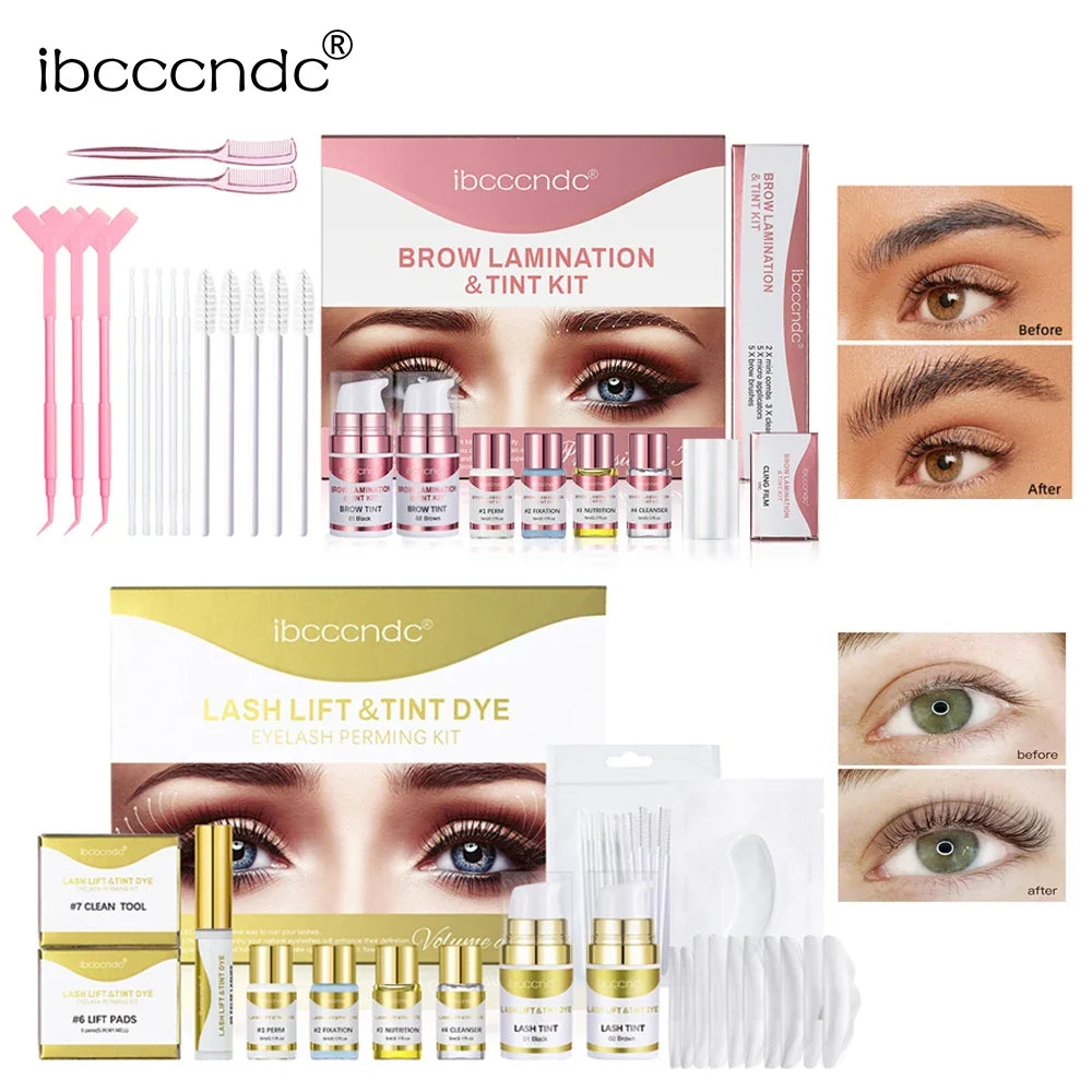 Lash Lift & Brow Lamination Tint Kit | Semi-Permanent At Home