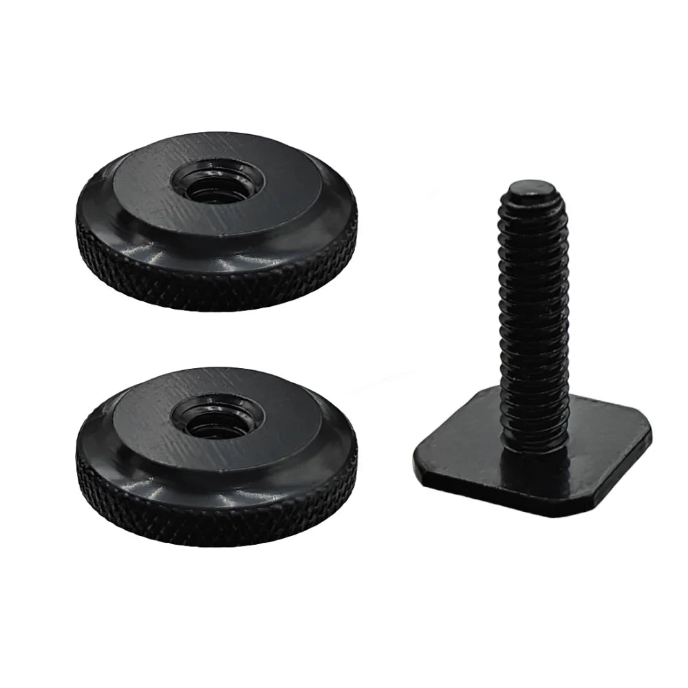 Dual Nut 1/4" Hot Cold Shoe Mount Adapter for DSLR & GoPro