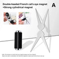 Cat's Eye Nail Magnet Stick & Iron Sheet | Gel Polish Tool