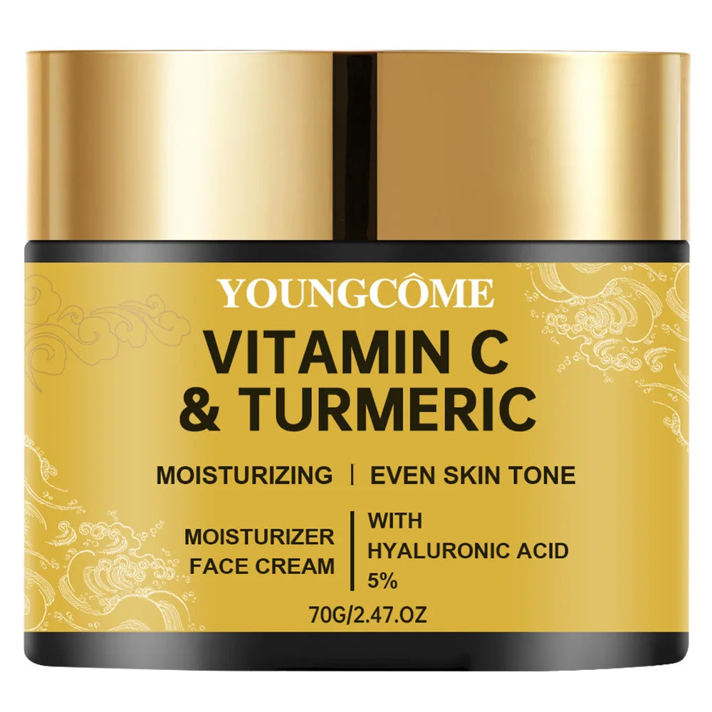 Turmeric Vitamin C Face Cream Retinol Moisturizing Firming Hyaluronic