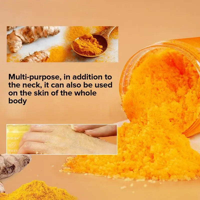 Turmeric Face & Body Scrub – Brightening Exfoliator 150g