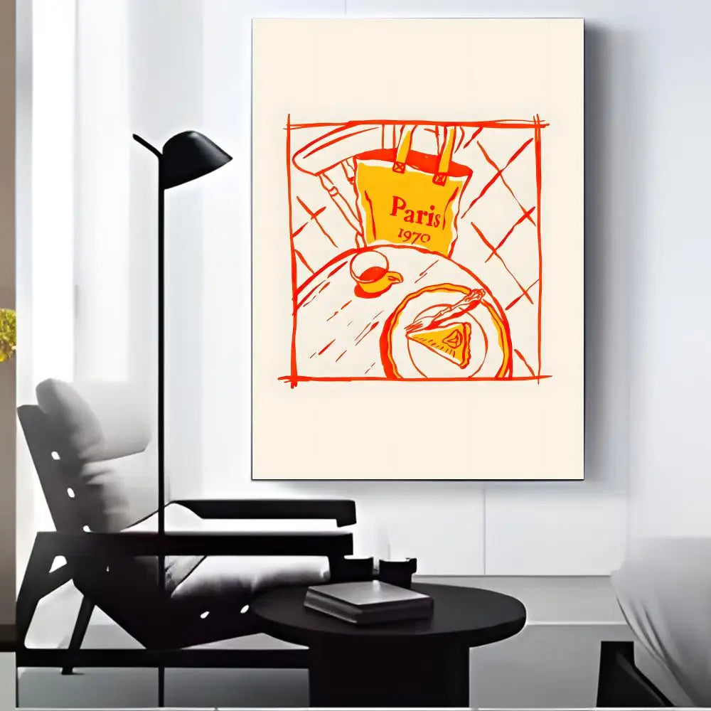 Retro Italian Cocktail Canvas Wall Art – Vintage HD Print Poster