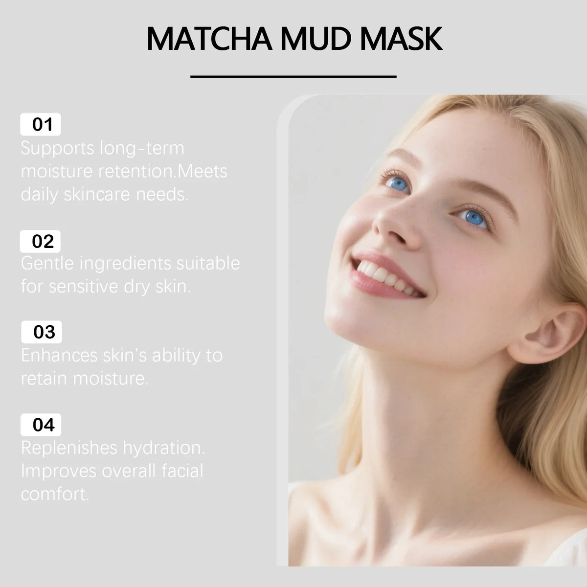 Viareline Matcha Mud Mask – Pore Cleansing & Brightening 100g
