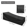 Waterproof Chaise Lounge Cover | Outdoor Patio Furniture Protector