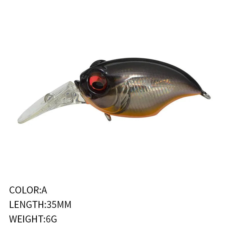6g 42mm Floating Crankbait Lure – Bass, Perch & Pike Wobbler
