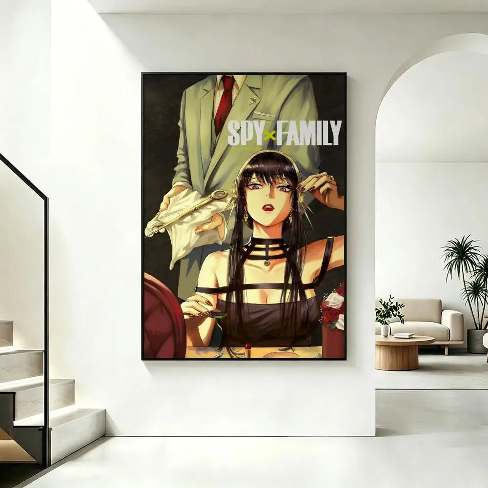 Spy x Family Anime Poster – HD Waterproof Wall Art Decor
