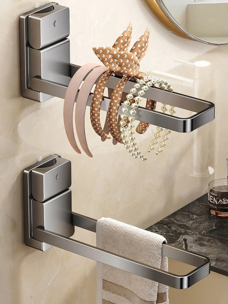 Detachable Swing-Out Wall Towel Rack | Space-Saving Bar