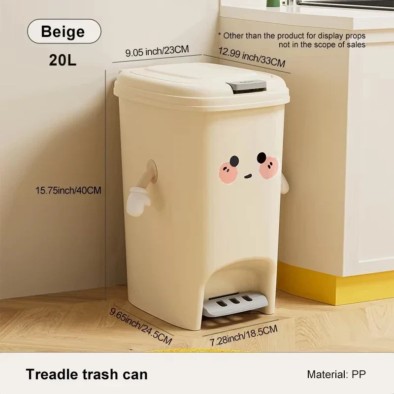 UFORU Creative Trash Can Household Advanced Sense Large Capacity