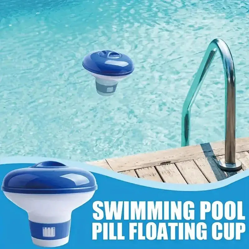 5-Inch Floating Pool Chlorine Dispenser – Adjustable & Leak-Proof