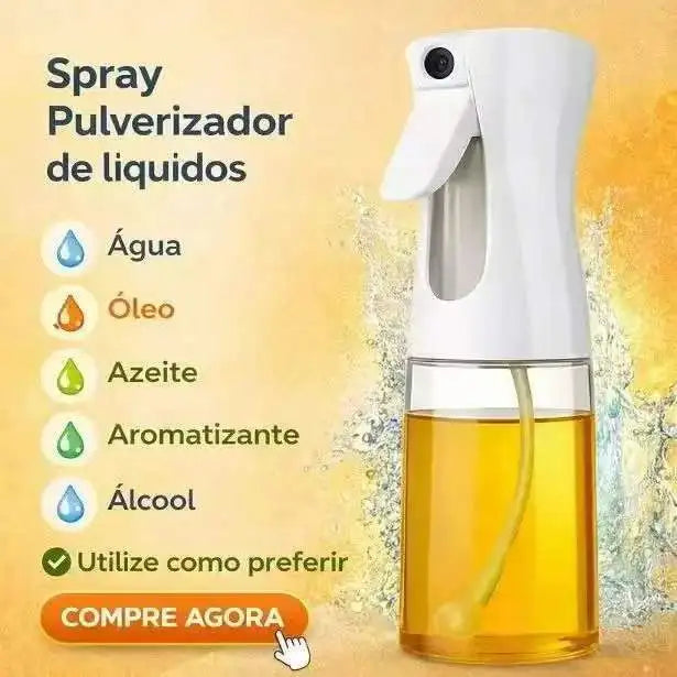 Reusable Oil Sprayer Bottle – Food-Grade Atomizing Mist Sprayer
