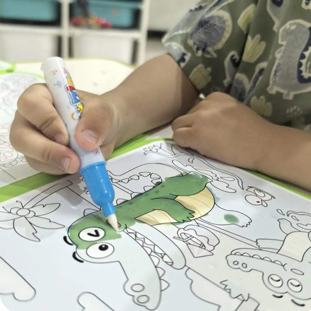 Magic Water Drawing Book DIY Doodle Coloring Books Birthday&holiday
