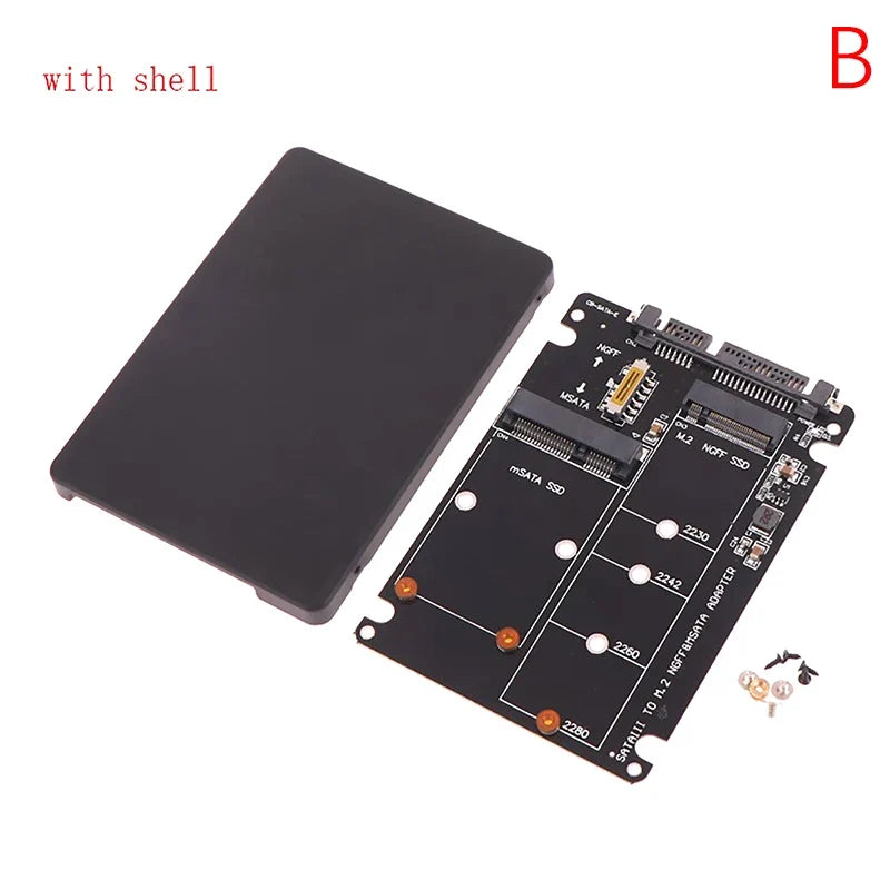 SATA 60Gbps M2 NGFF SSD MSATA Adapter M 2 Hard Disk Board