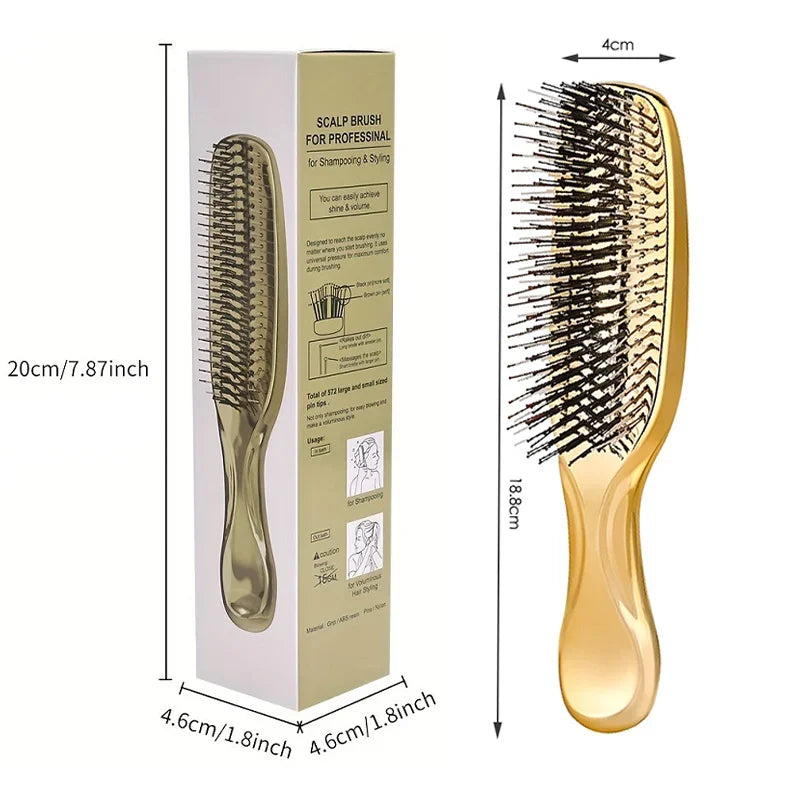 Wet & Dry Scalp Massage Comb – Anti-Frizz Hair Brush