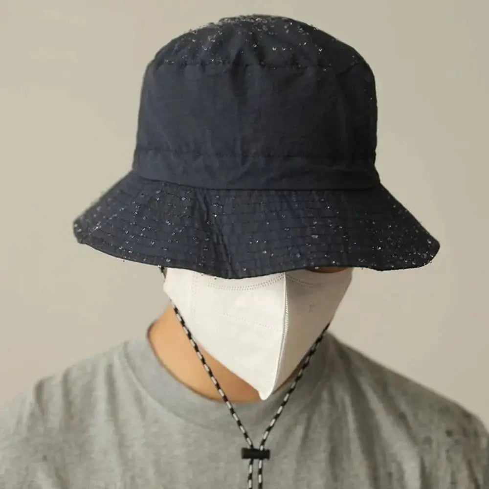 UV Waterproof Bucket Hat – Foldable Sun Hat with Storage Bag
