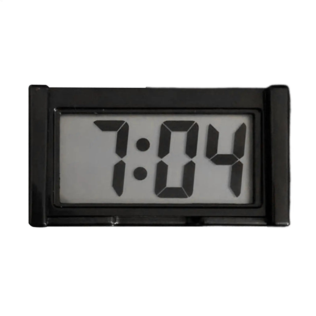 Adhesive Digital Watch Car Clock Small Stick LED Electronic Dashboard